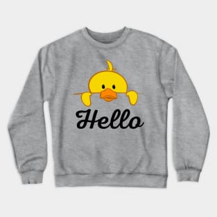 Peeking Duck Crewneck Sweatshirt